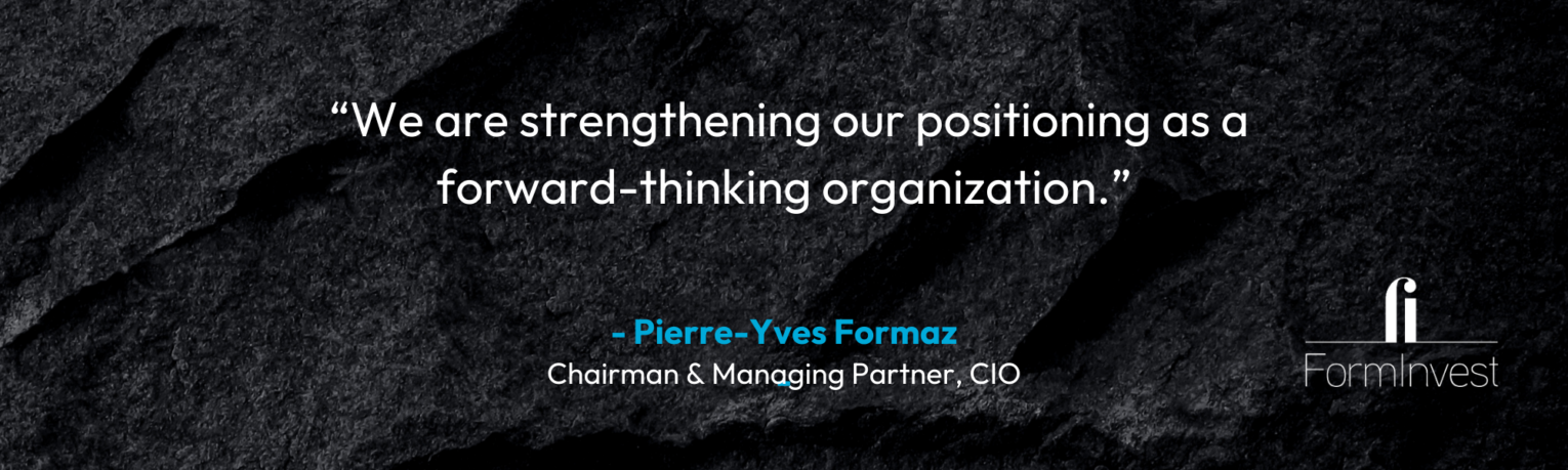 Interview Pierre-Yves Formaz, Founder and CIO · FormInvest 